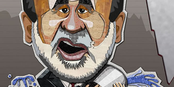 Ben Bernanke Caricature